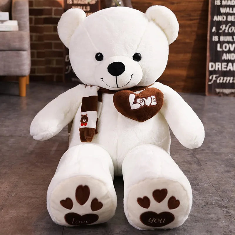 High Quality 4 Colors Teddy Bear Plush Toys for Kids & Lovers