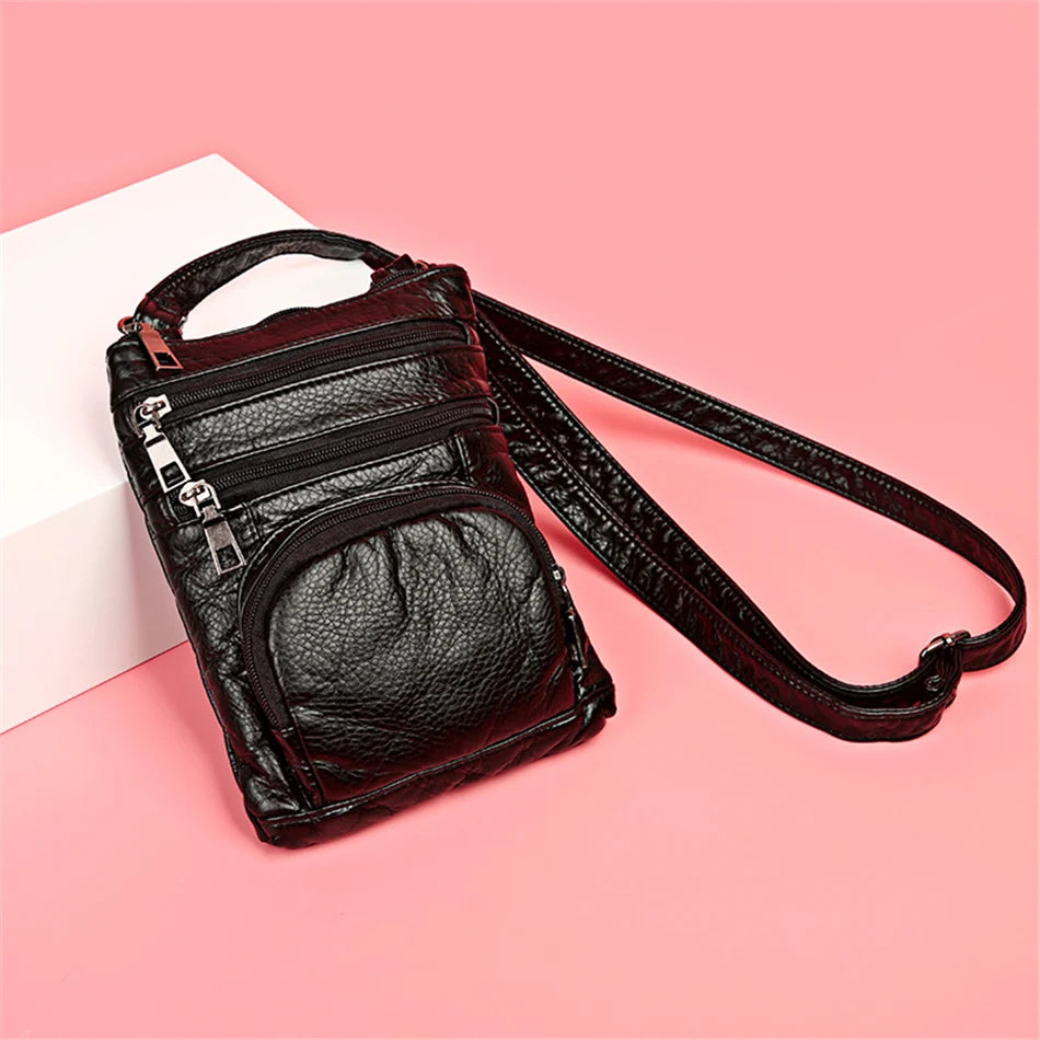 Bolso Bandolera con Múltiples Bolsillos para Mujer | Moderno y Versátil