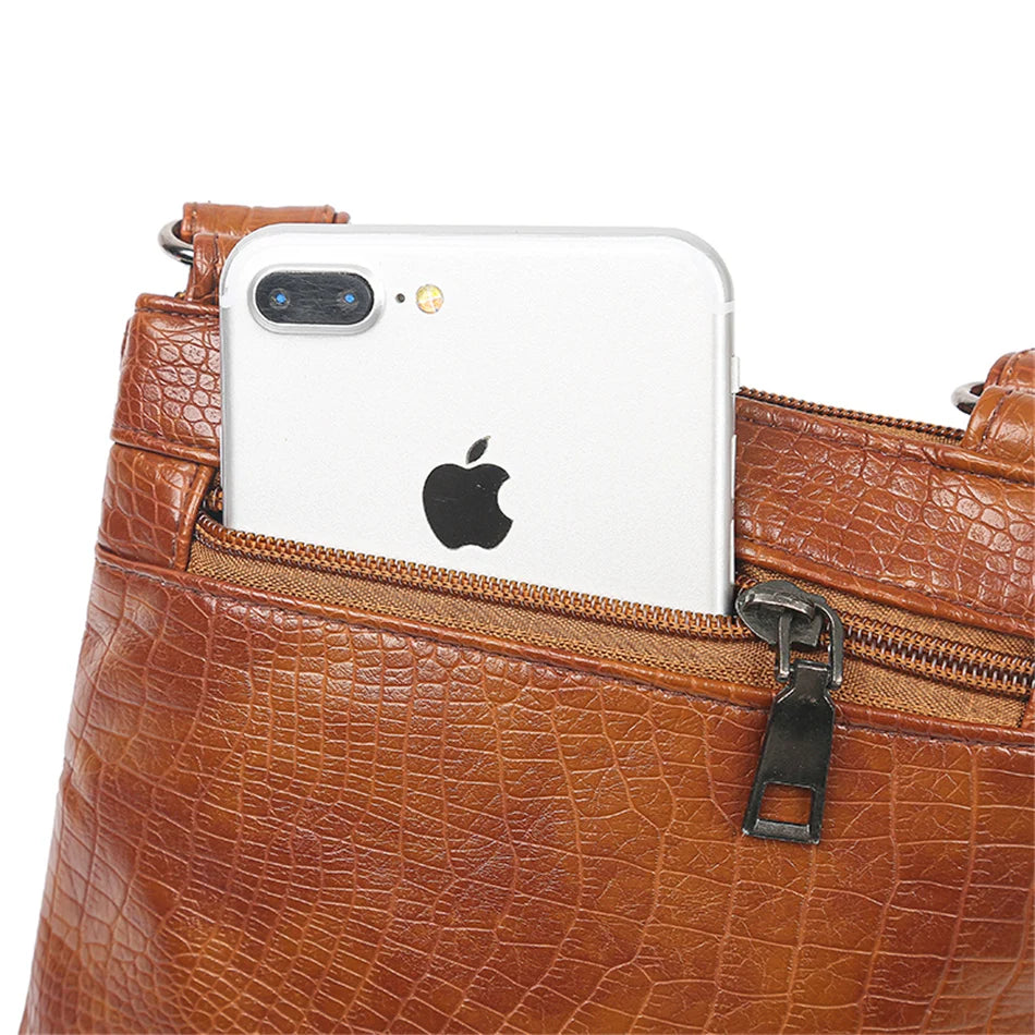 Bolso Bandolera con Múltiples Bolsillos para Mujer | Moderno y Versátil
