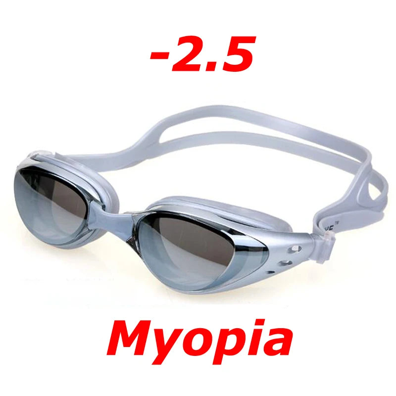 Myopia Swim Goggles | Anti-Fog UV Shield Eyewear for Clarity