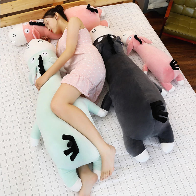 Cute Cartoon Donkey Soft Stuffed Animal Toy for Kids