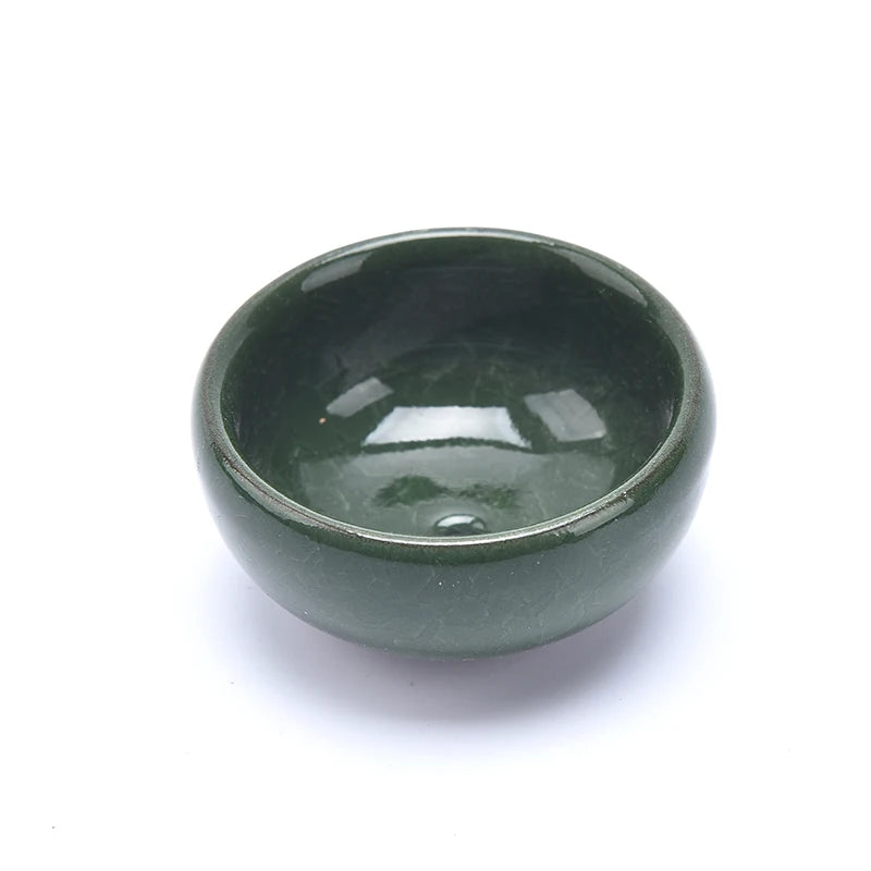 Cute Ice-Crack Glaze Flower Ceramic Succulent Planter Mini Pot