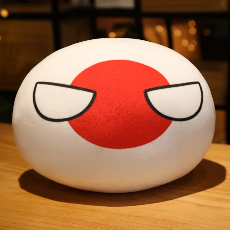 Country Ball Plushies - Fun Stuffed Dolls for All Ages