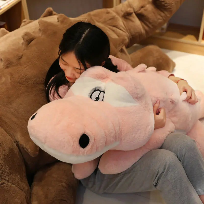 Lifelike Alligator Plush Toys | Soft Crocodile Filled Cushions