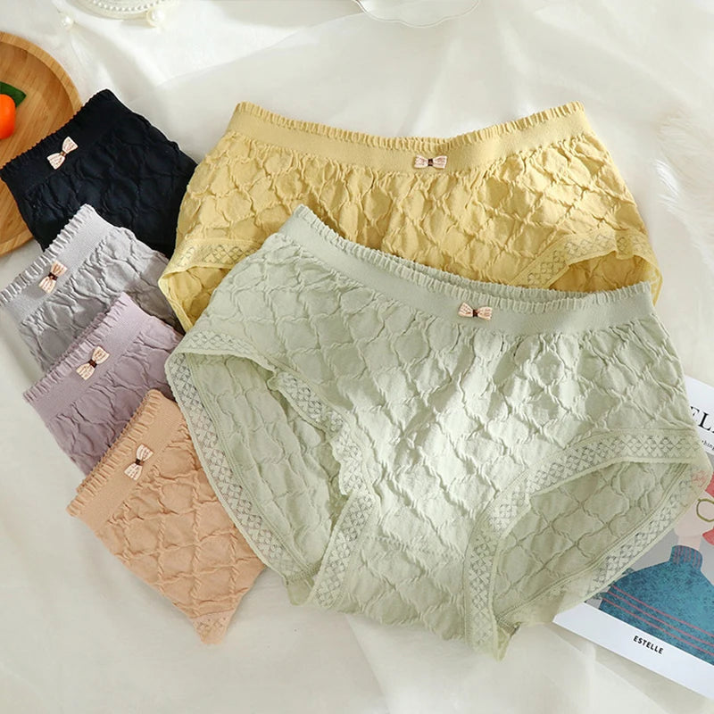 Plus Size Women's Lace Briefs | Summer Antibacterial Panties