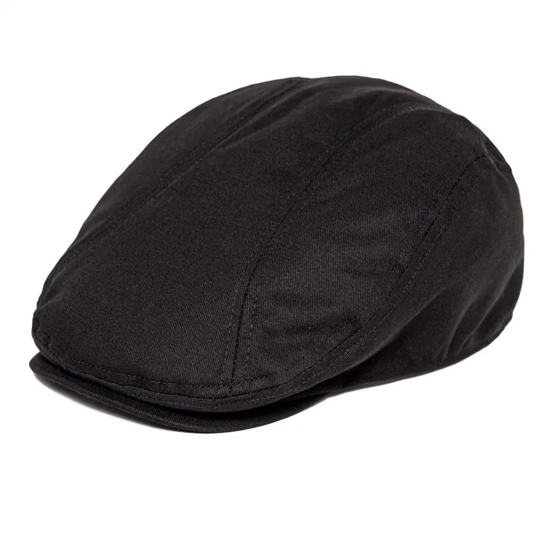 Men's Stylish Cotton Flat Cap | Casual Ivy Baker Boy Hat