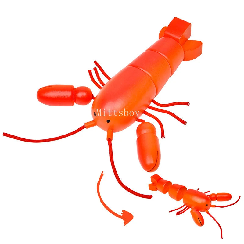 Montessori Simulation Animal Magnetic Play House Toy for Kids