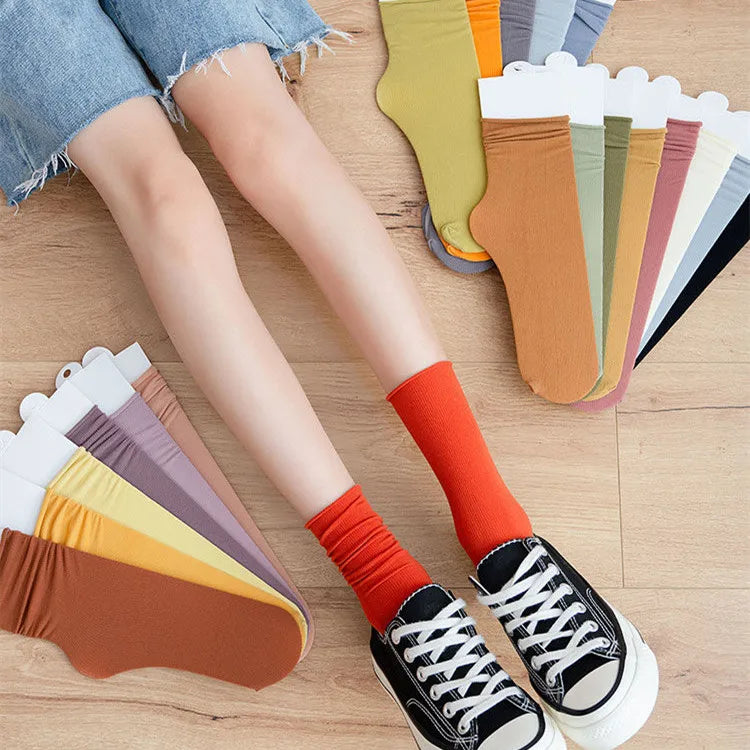 Stylish Women's Summer Long Socks | Soft & Trendy Footwear