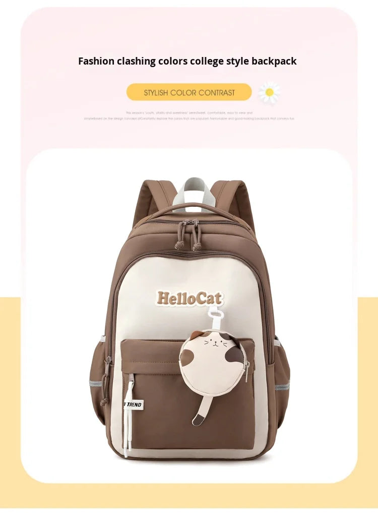 Ultra-Light Waterproof Unisex School Bag for Students | 20-36L