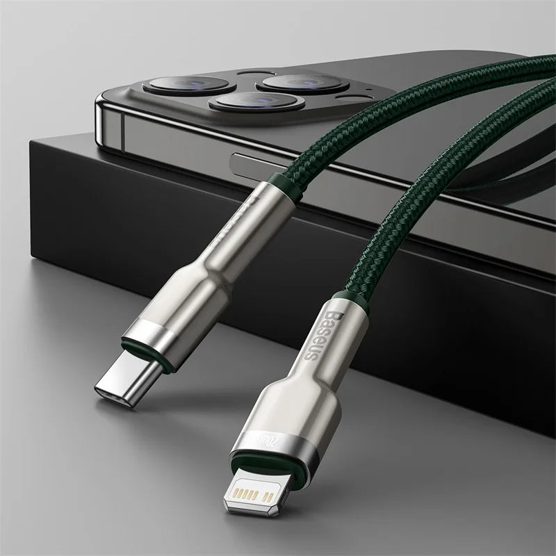 20W Fast Charging USB-C Cable for iPhone & iPad | High-Speed Data Transfer