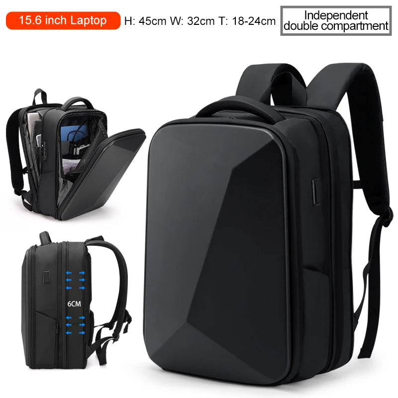 Waterproof Anti-Theft Laptop Backpack | USB Charging Business Bag