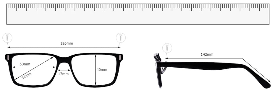 Gafas de Prescripción Cuadradas de Moda para Mujer | Gafas Elegantes