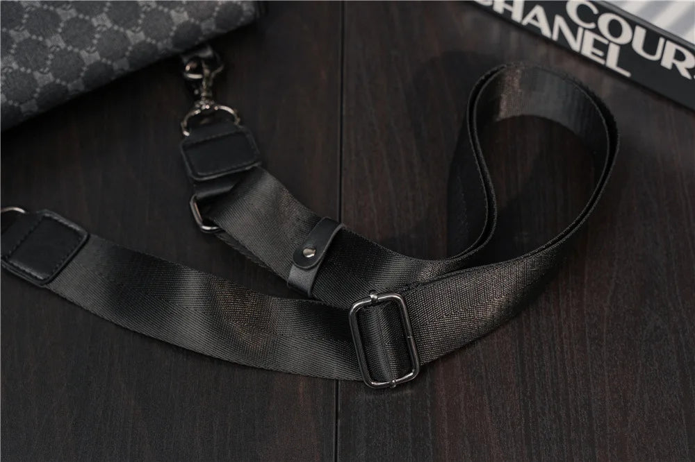 Stylish Men's PU Leather Crossbody Bag | Versatile Fashion Accessory