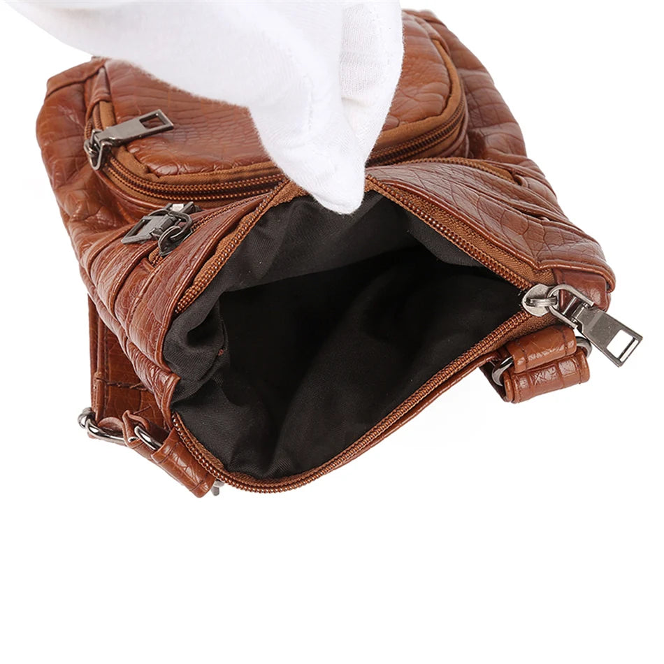 Bolso Bandolera con Múltiples Bolsillos para Mujer | Moderno y Versátil