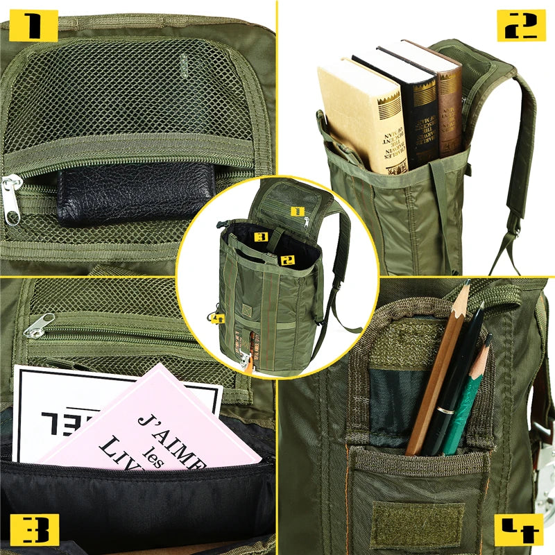 Durable All-Purpose Lightweight Backpack for Outdoor Adventures