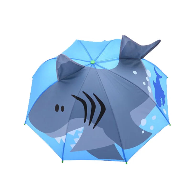 Cute Cartoon Children Umbrella | Fun 3D Ear Design for Kids