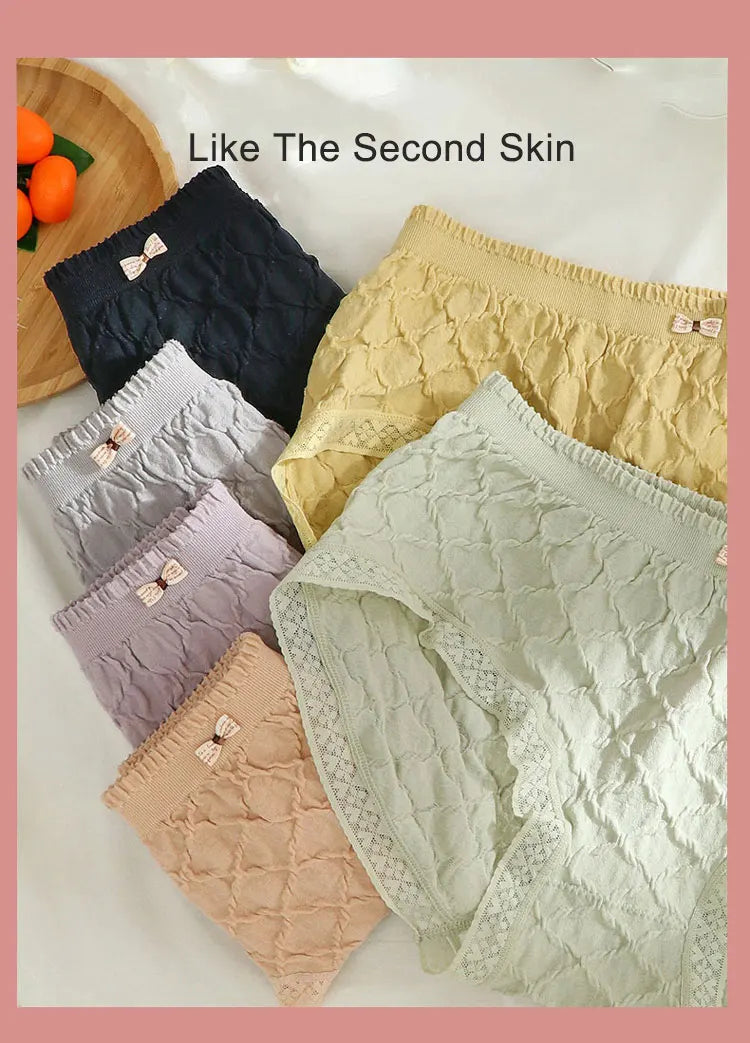 Plus Size Women's Lace Briefs | Summer Antibacterial Panties