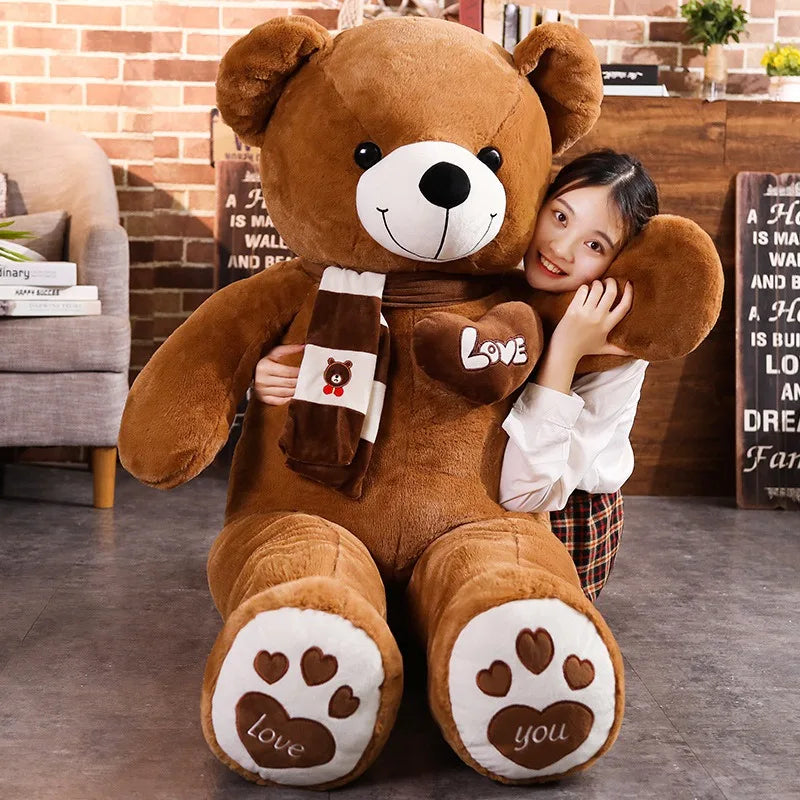 High Quality 4 Colors Teddy Bear Plush Toys for Kids & Lovers