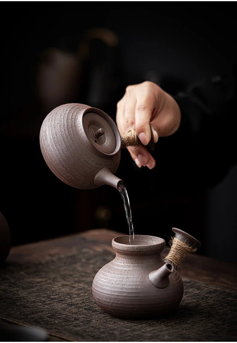 Japanese Style Retro Ceramic Teapot | Vintage Tea Service