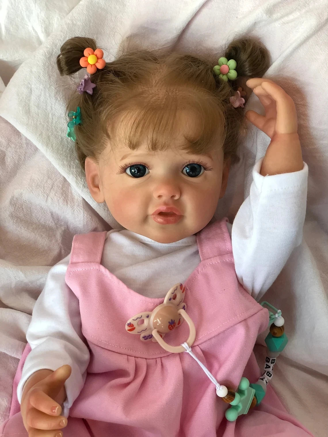 Muñeca Reborn Bebé Realista | Silicona de Cuerpo Completo Impermeable