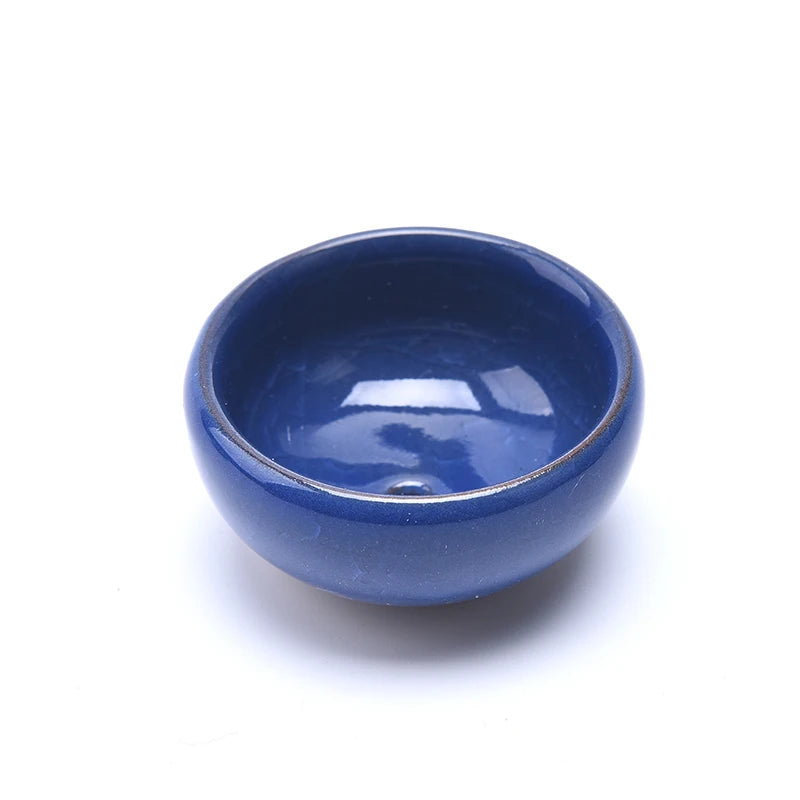 Cute Ice-Crack Glaze Flower Ceramic Succulent Planter Mini Pot