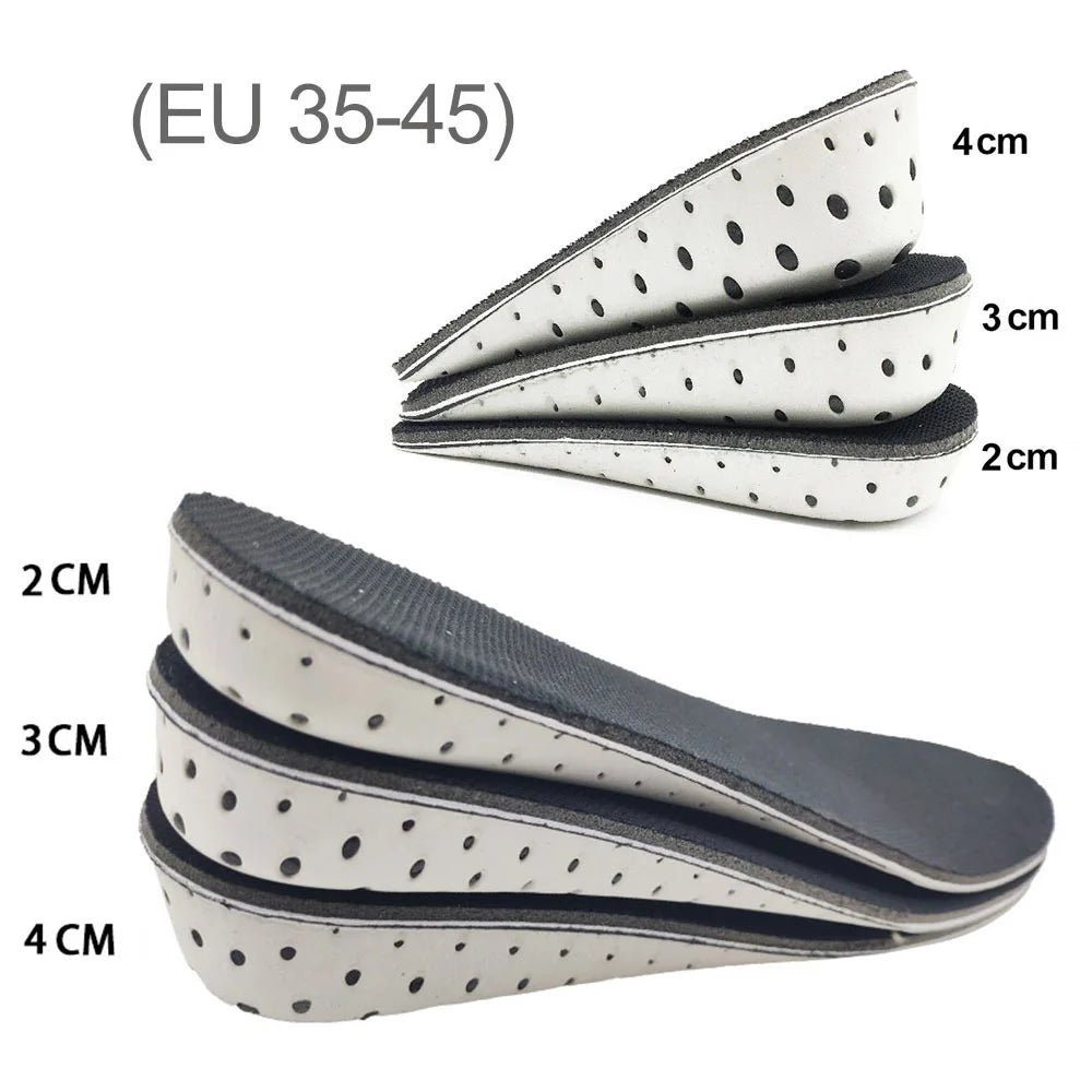 Height Increase Insoles | Breathable Memory Foam Shoe Lifts