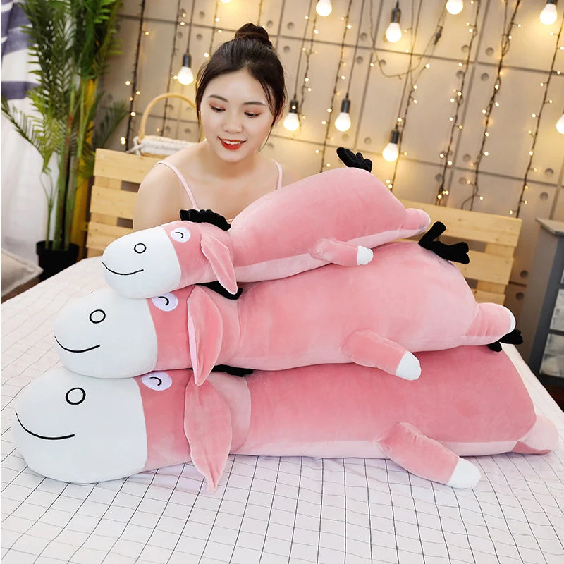 Cute Cartoon Donkey Soft Stuffed Animal Toy for Kids