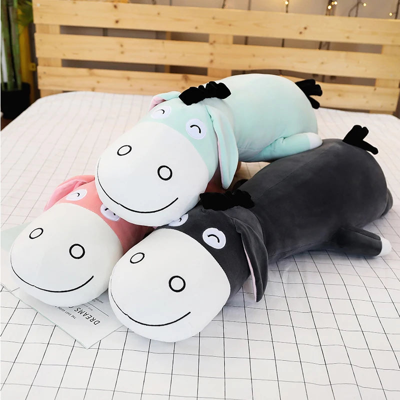 Cute Cartoon Donkey Soft Stuffed Animal Toy for Kids