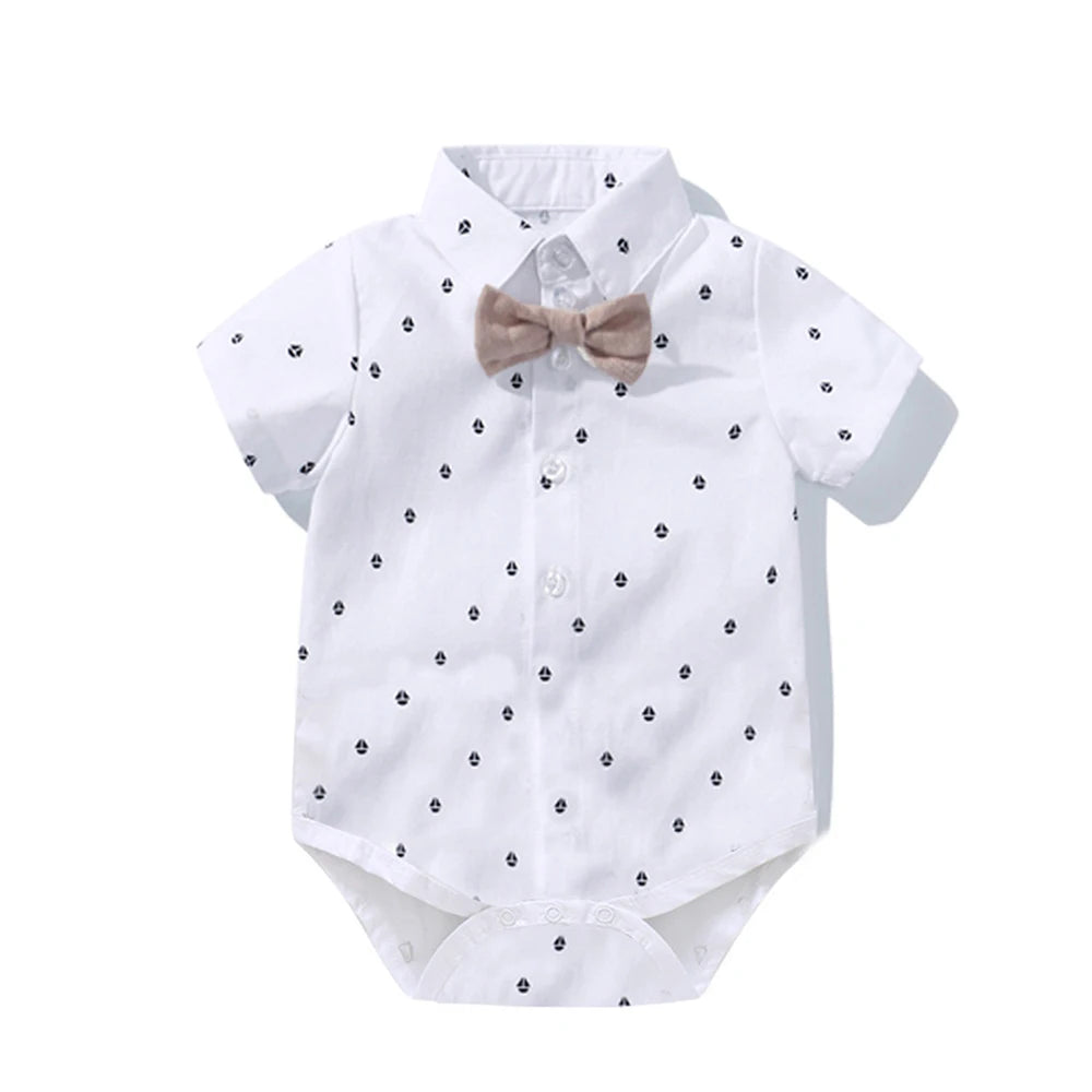 Newborn Baby Boy Romper Set | Stylish Outfit for Events