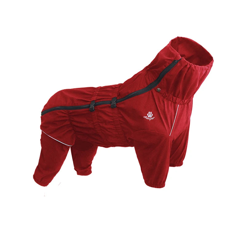 Waterproof Dog Outdoor Jacket | Winter Warm Reflective Raincoat