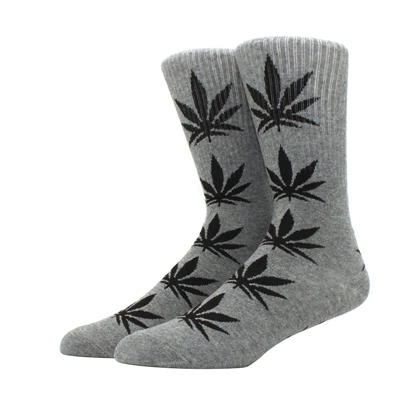 Men's Fashionable Hemp Cotton Crew Socks | Stylish Everyday Wear