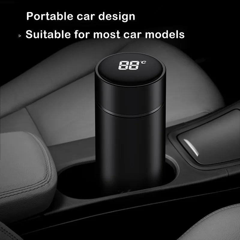 500ML Smart Thermos Water Bottle | Digital Temperature Display
