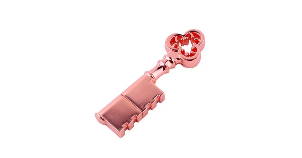 Creative Metal Love Heart USB Flash Drive | Stylish Memory Stick