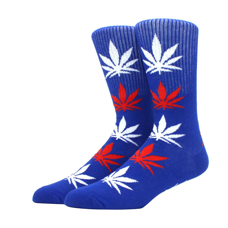 Men's Fashionable Hemp Cotton Crew Socks | Stylish Everyday Wear