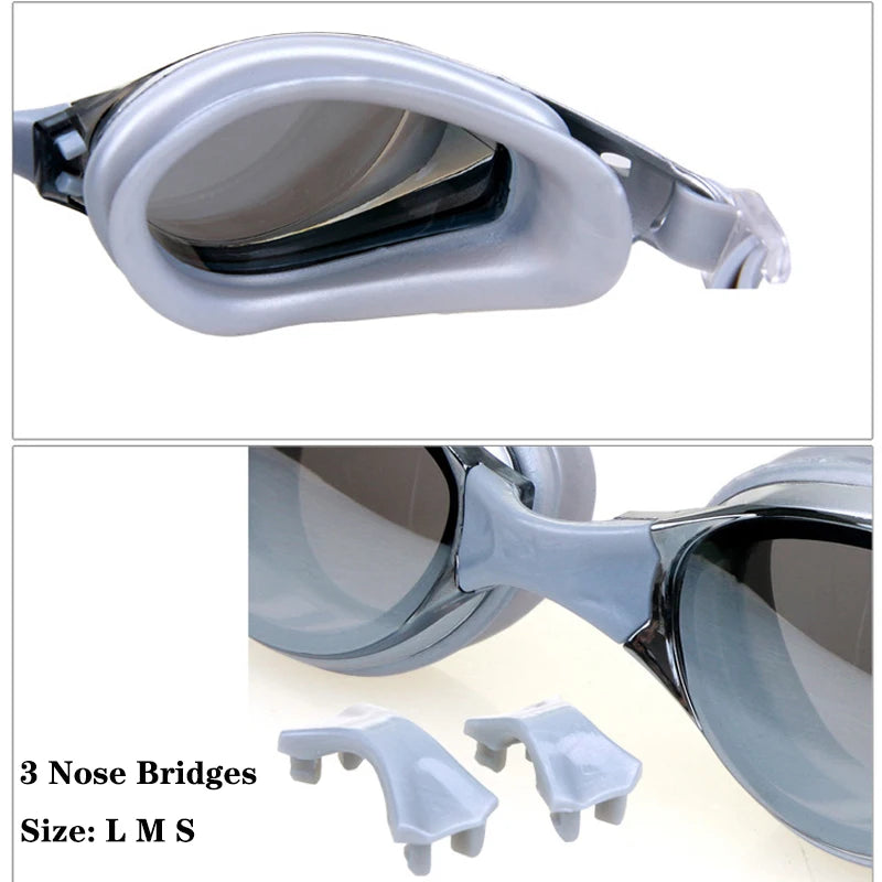 Myopia Swim Goggles | Anti-Fog UV Shield Eyewear for Clarity
