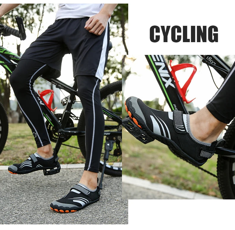 Unisex Swimming Water Shoes Men Barefoot Outdoor Beach Sandals Upstream Aqua Shoes Plus Size Nonslip River Sea Diving Sneakers