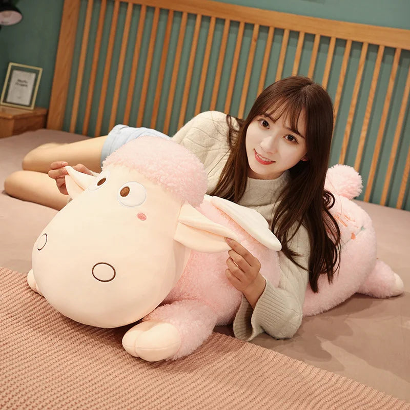 Creative Cartoon Sheep Plush Pillow | Perfect Gift for All Ages