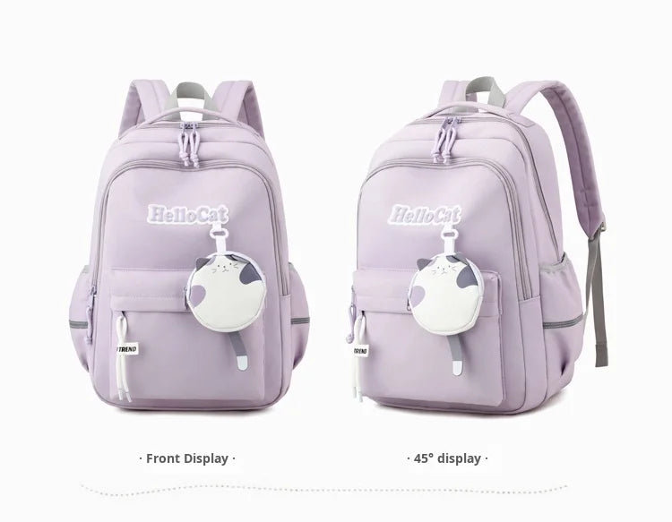 Ultra-Light Waterproof Unisex School Bag for Students | 20-36L