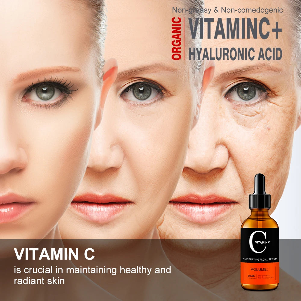 Vitamin C Face Care Serum | Organic Anti-Aging & Moisturizing