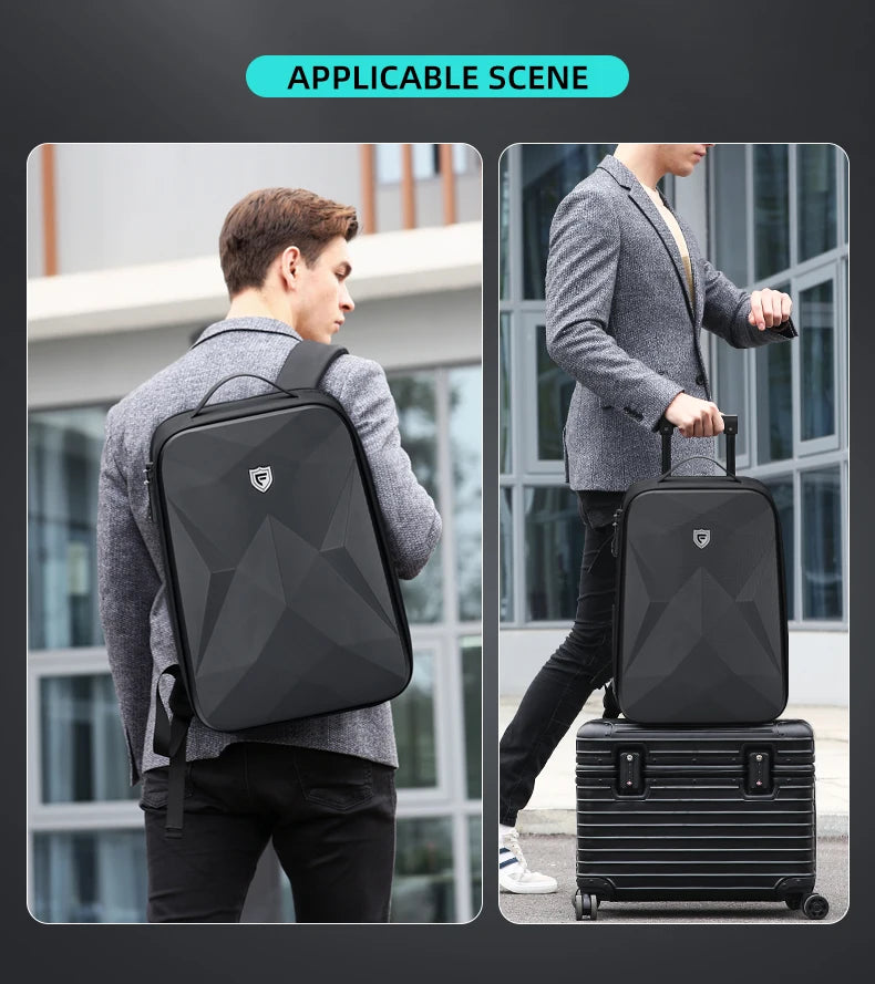 Waterproof Anti-Theft Men's Backpack for School & Travel