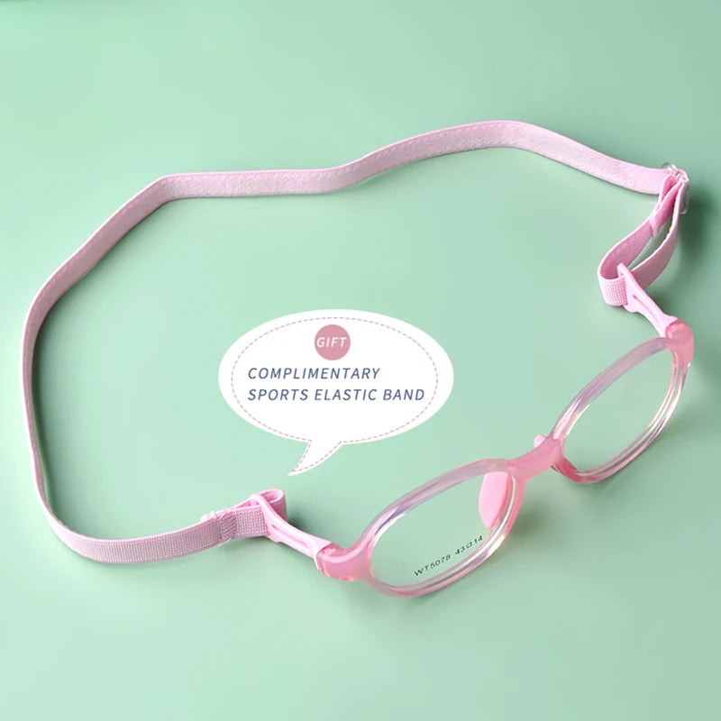 Children's Silicone Glasses Frames | Ultra-Light Myopia Glasses