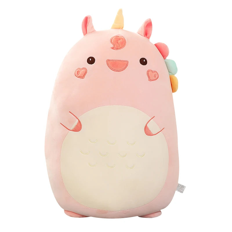 Kawaii Animal Plush Pillow | Cute Dinosaur & Shiba Inu Cushion