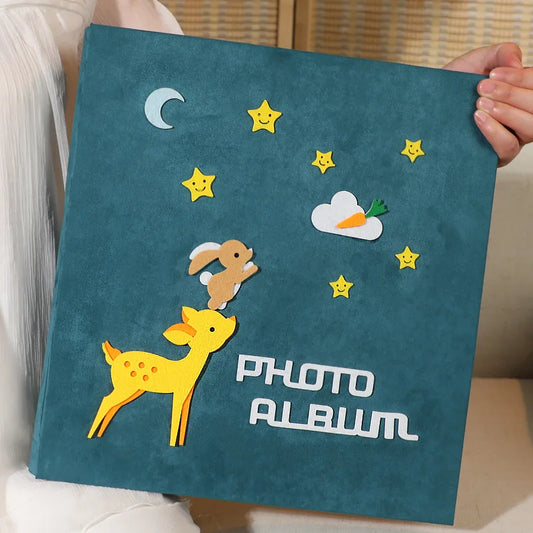 DIY Plush Photo Album | 600 Picture Capacity Memory Book