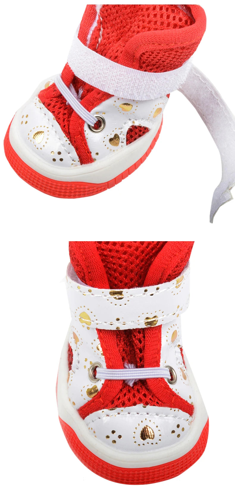 Breathable Non-Slip Shoes for Small Dogs | Stylish & Comfortable