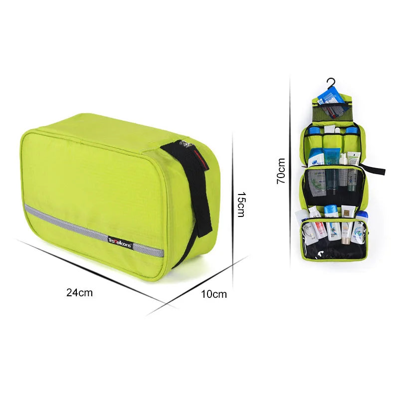 Travel Hanging Toiletry Bag | Sturdy Organizer for Cosmetics
