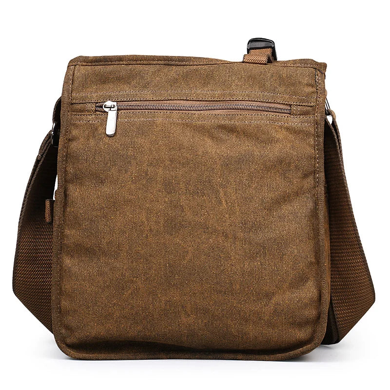 Retro Canvas Shoulder Bag | Stylish Multifunctional Messenger Tote