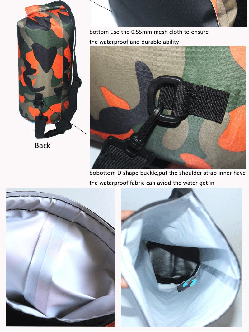 Waterproof Camouflage Dry Bags for Outdoor Adventures | Protect Gear