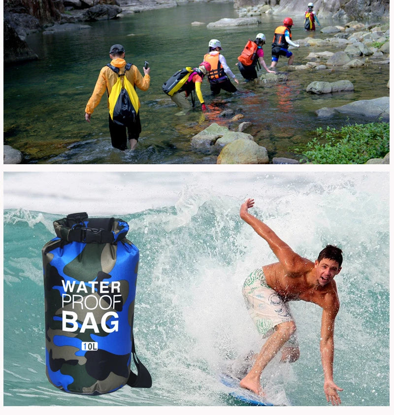 Waterproof Camouflage Dry Bags for Outdoor Adventures | Protect Gear