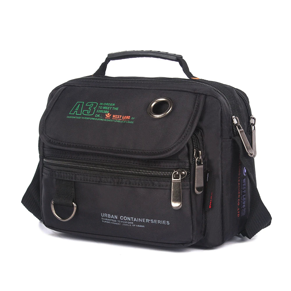 Men's Multifunction Casual Messenger Bags | Waterproof Shoulder Bag