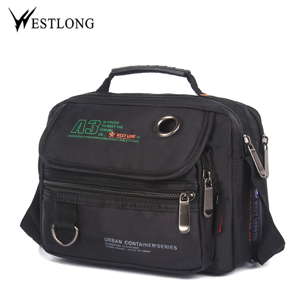 Men's Multifunction Casual Messenger Bags | Waterproof Shoulder Bag